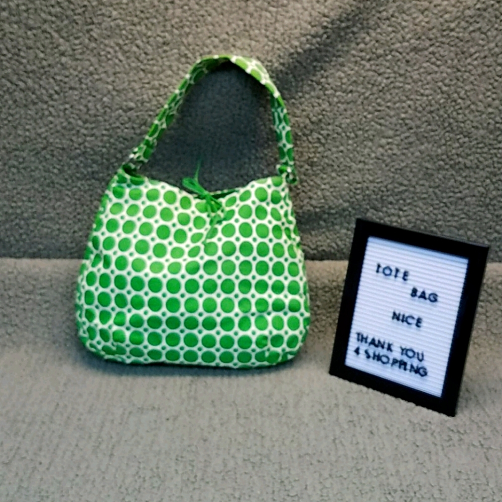 Reversible fabric handbag